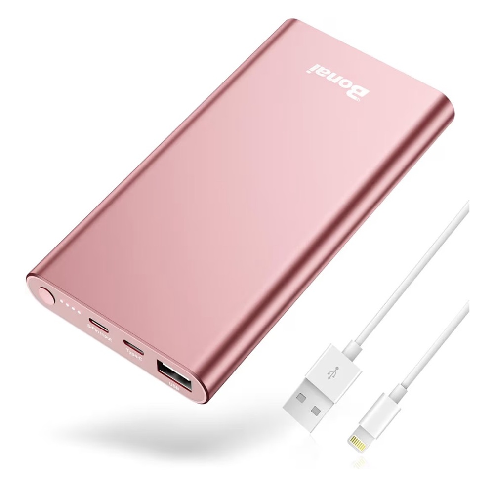 NIB Bonai Portable Power Bank in Rose Gold